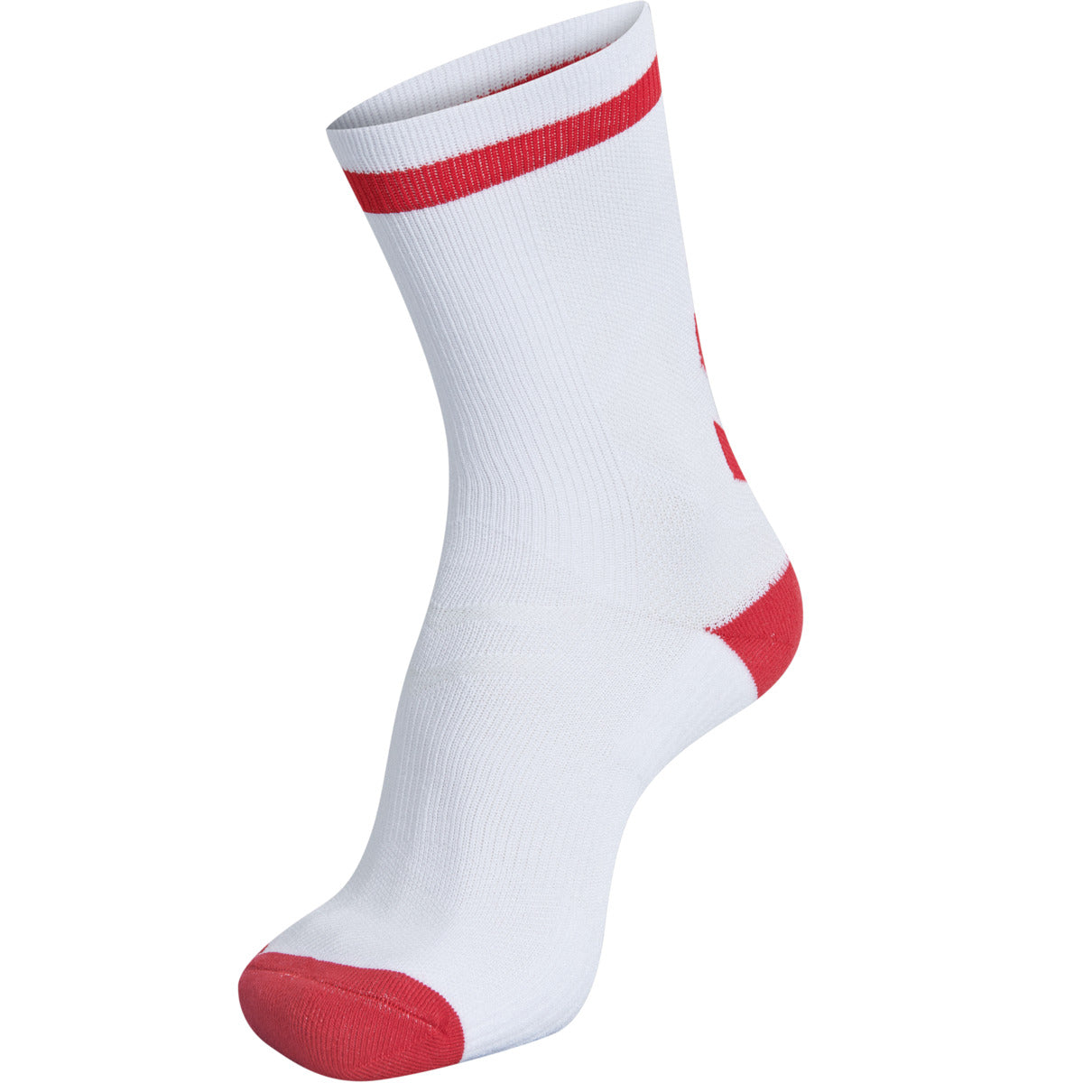 ELITE INDOOR SOCK LOW WHITE/TRUE RED