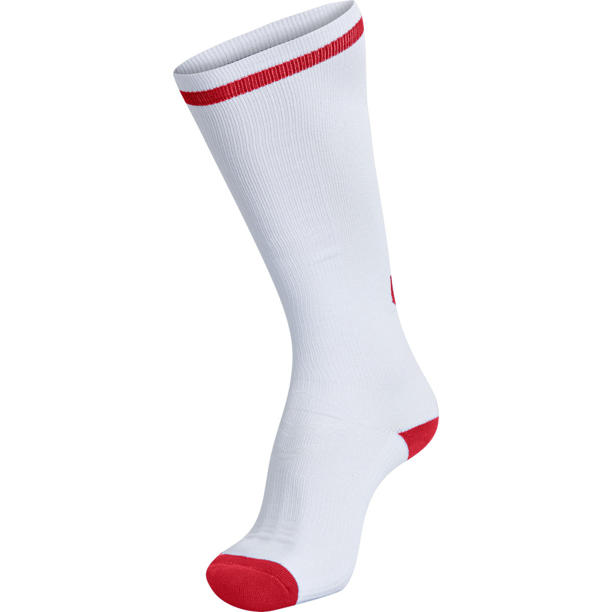 ELITE INDOOR SOCK HIGH WHITE/TRUE RED