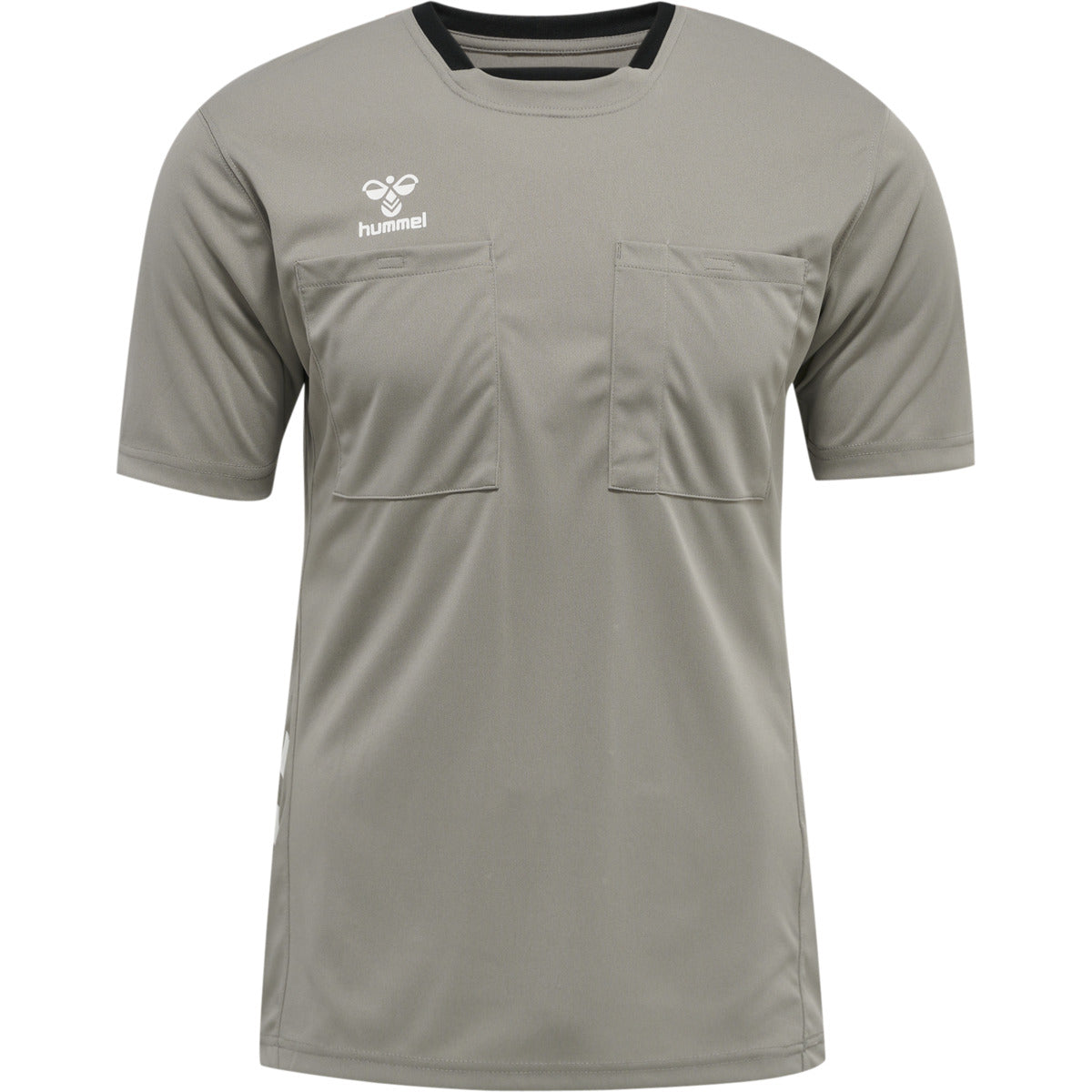 hmlREFEREE CHEVRON JERSEY S/S STEEPLE GRAY