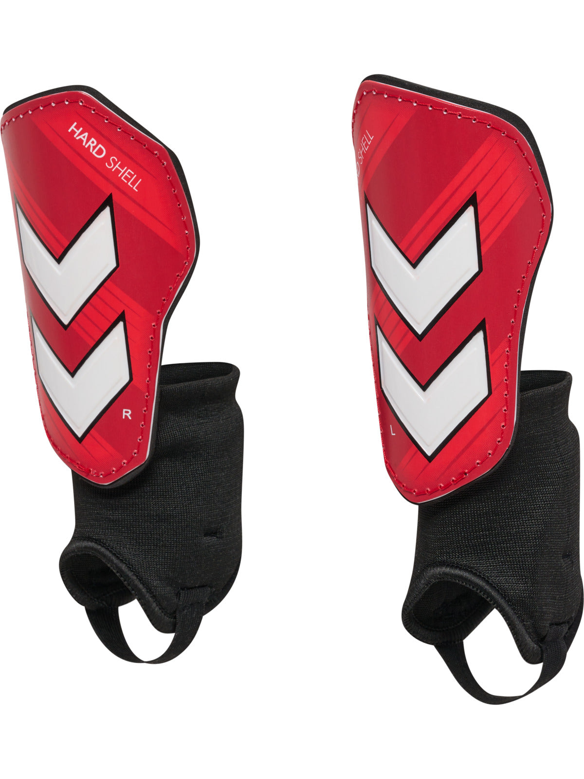 HMLSHIN GUARDS HARD SHELL POMPEIAN RED