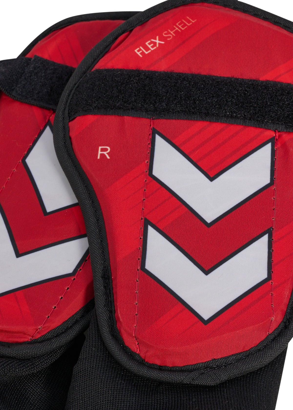 HMLSHIN GUARDS FLEX SHELL POMPEIAN RED