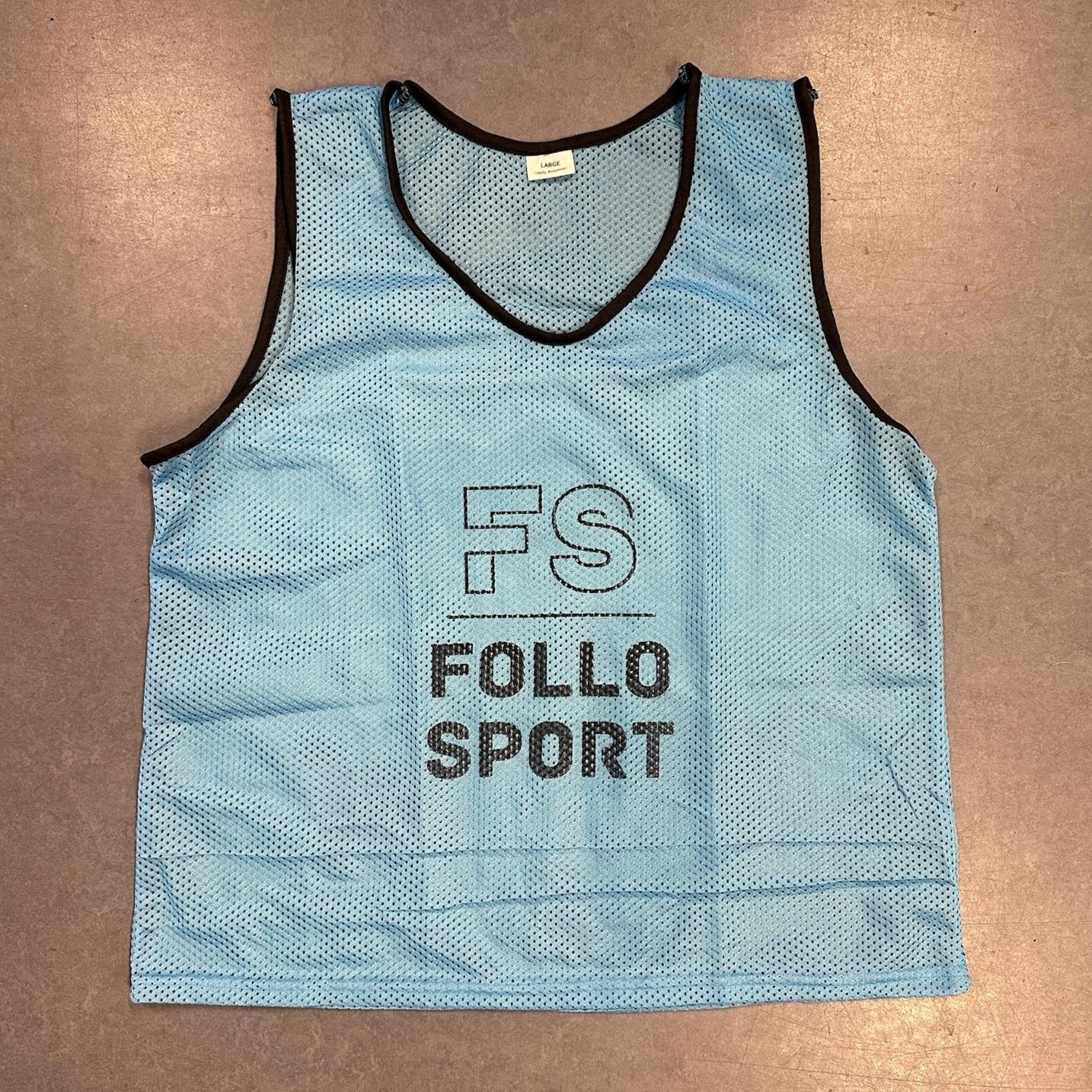 Markeringsvest Lyseblå