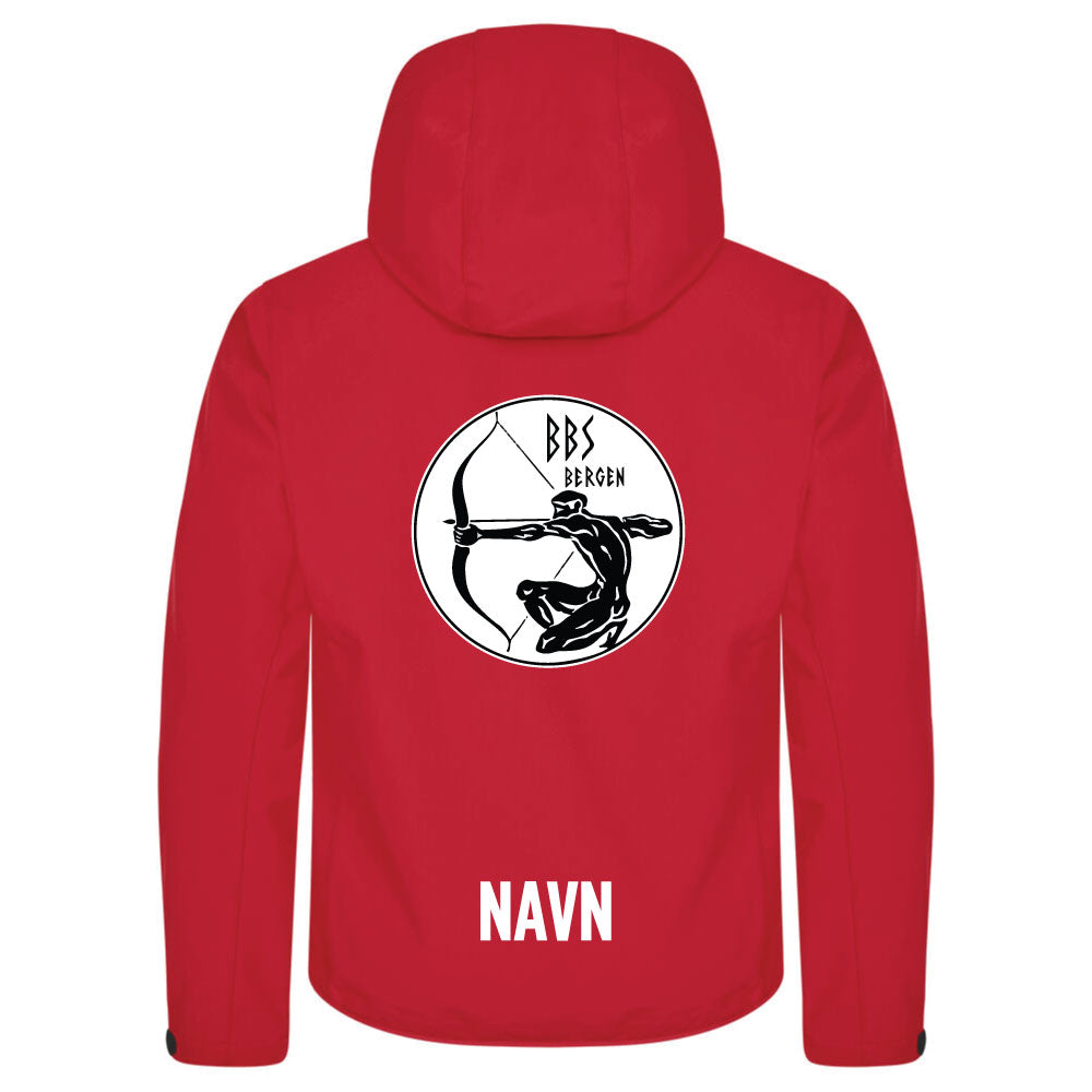 Classic Softshell Hoody Red