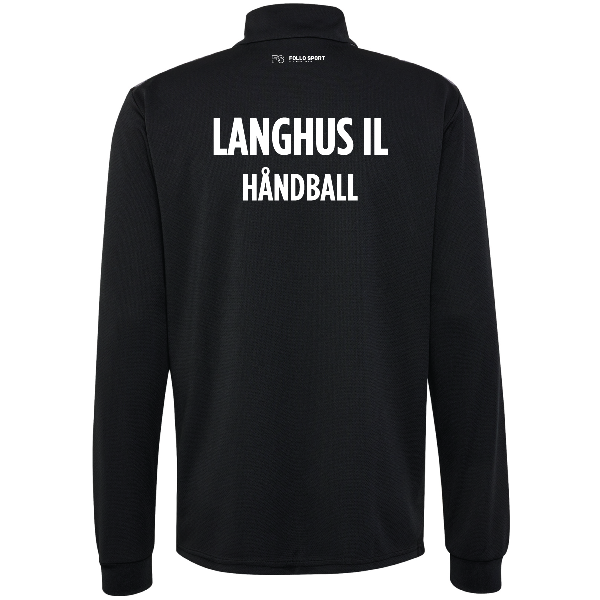 hmlAUTHENTIC PL HALF ZIP SWEAT KIDS BLACK