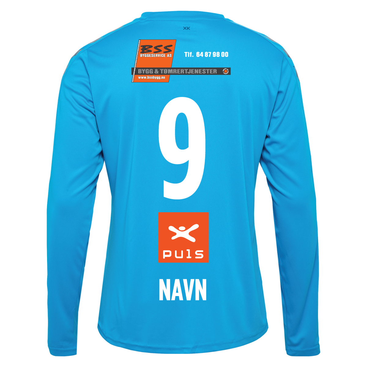 hmlCORE XK POLY JERSEY L/S BLUE DANUBE