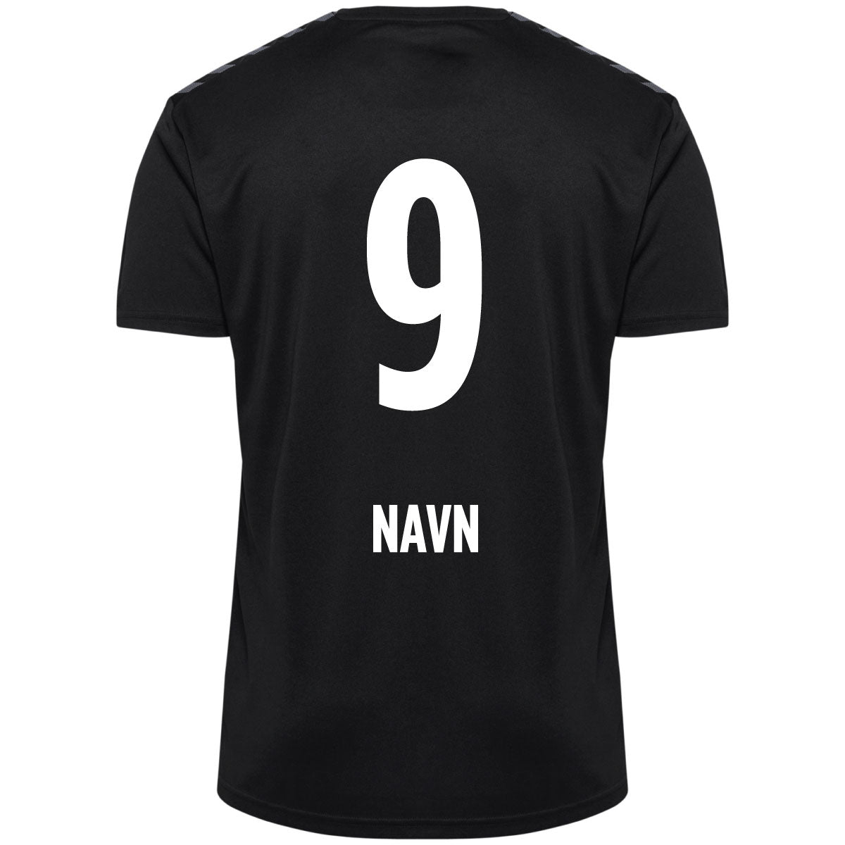 hmlAUTHENTIC POLY JERSEY S/S BLACK/WHITE