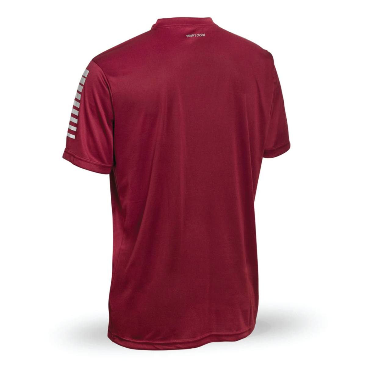 Player shirt S/S Pisa bordeaux voksen