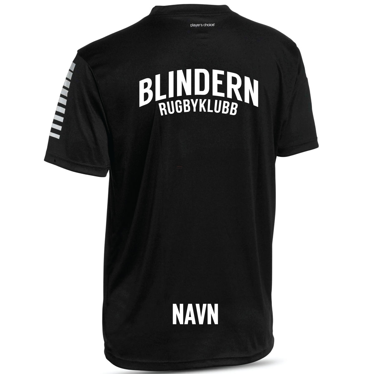 Player shirt S/S Pisa black voksen