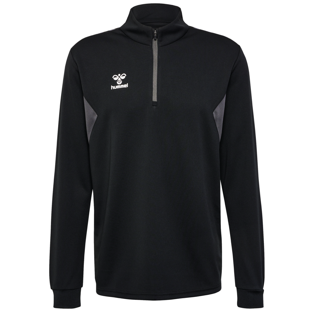hmlAUTHENTIC PL HALF ZIP SWEAT KIDS BLACK