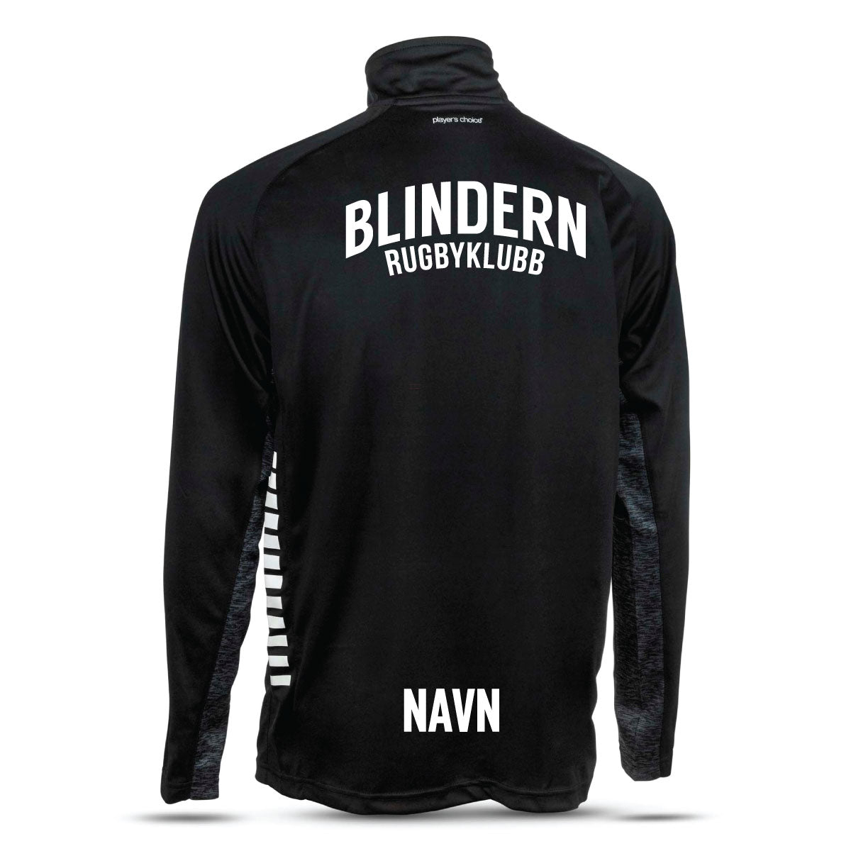 Training sweat 1/2 zip Spain black voksen