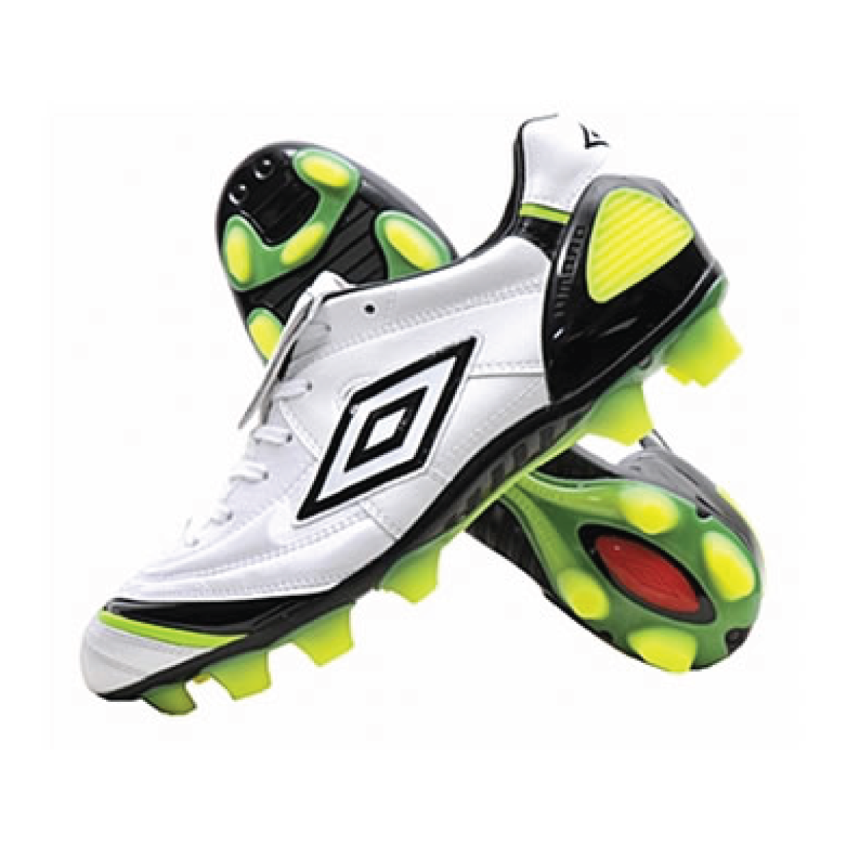 Umbro Accerator II JPN Hvit/sort/gul