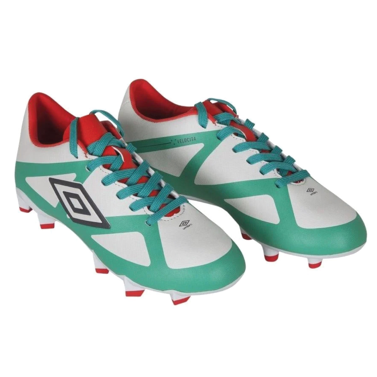 Umbro Velocita III Premier HG-JNR Hvit/grønn/rød