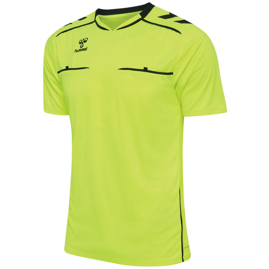 hmlREFEREE JERSEY S/S NEON YELLOW
