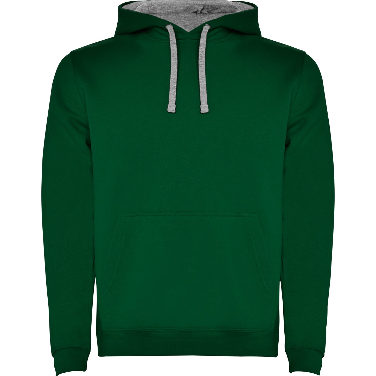 Urban hoodie Flaskegrønn/Grå