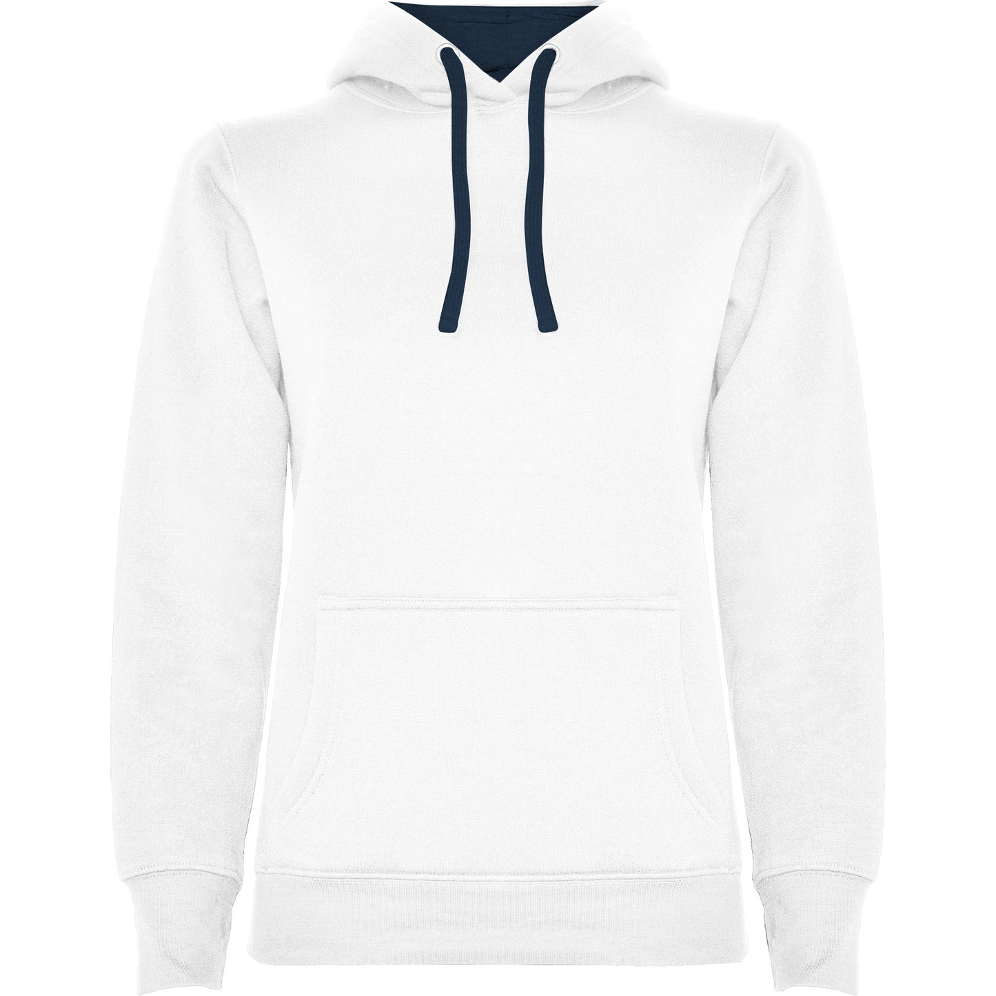 Urban hoodie dame Hvit/Marine