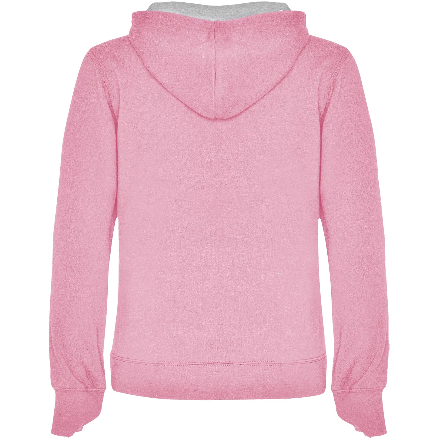 Urban hoodie dame Lyserosa/Grå