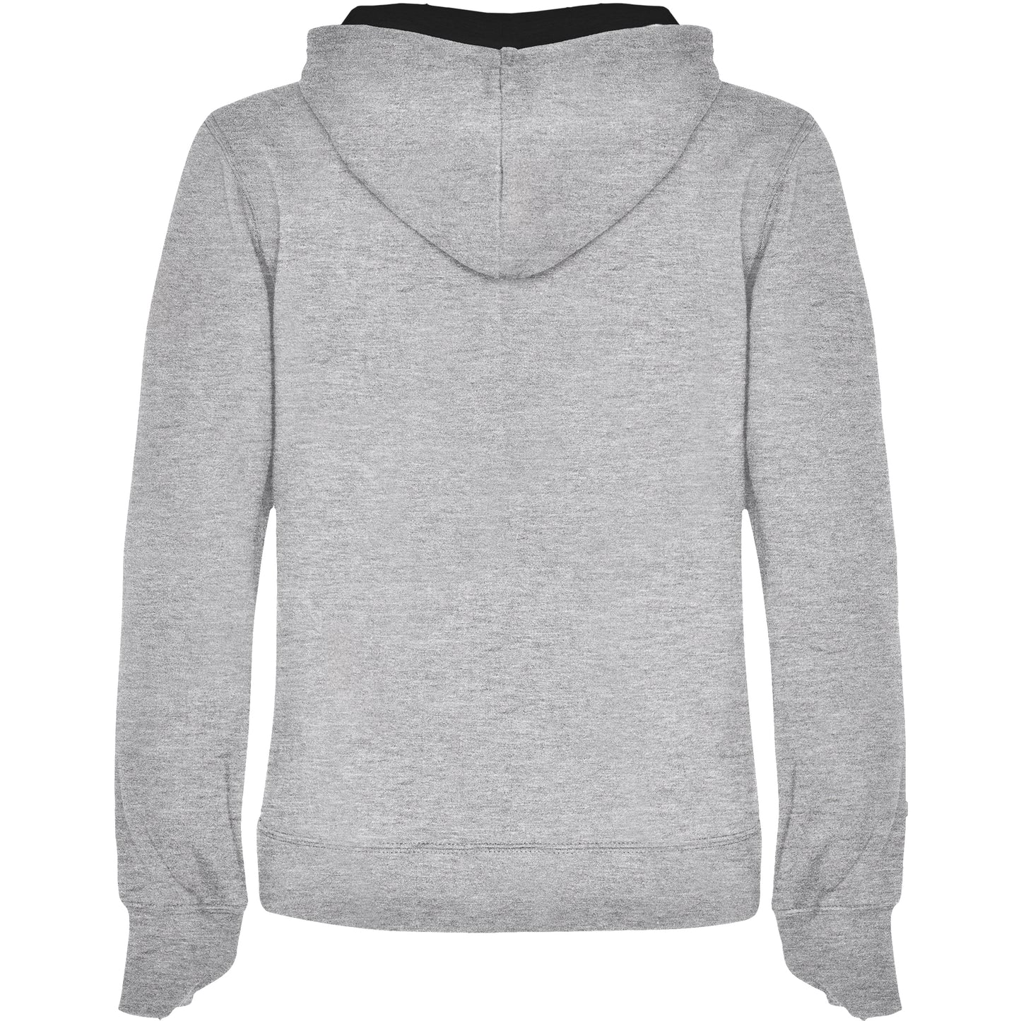 Urban hoodie dame Grå/Sort