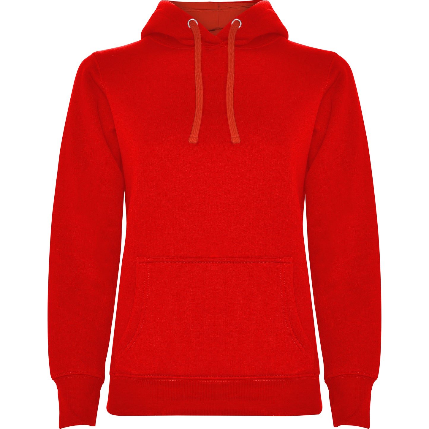 Urban hoodie dame Rød