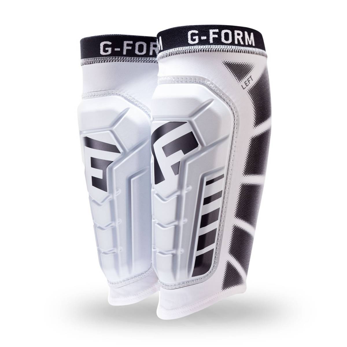 Shin guards Pro-S Vento white