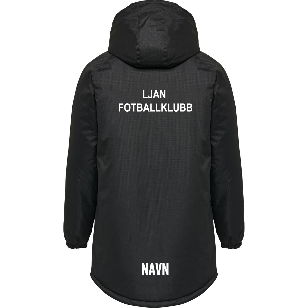 hmlAUTHENTIC KIDS BENCH JACKET BLACK/WHITE
