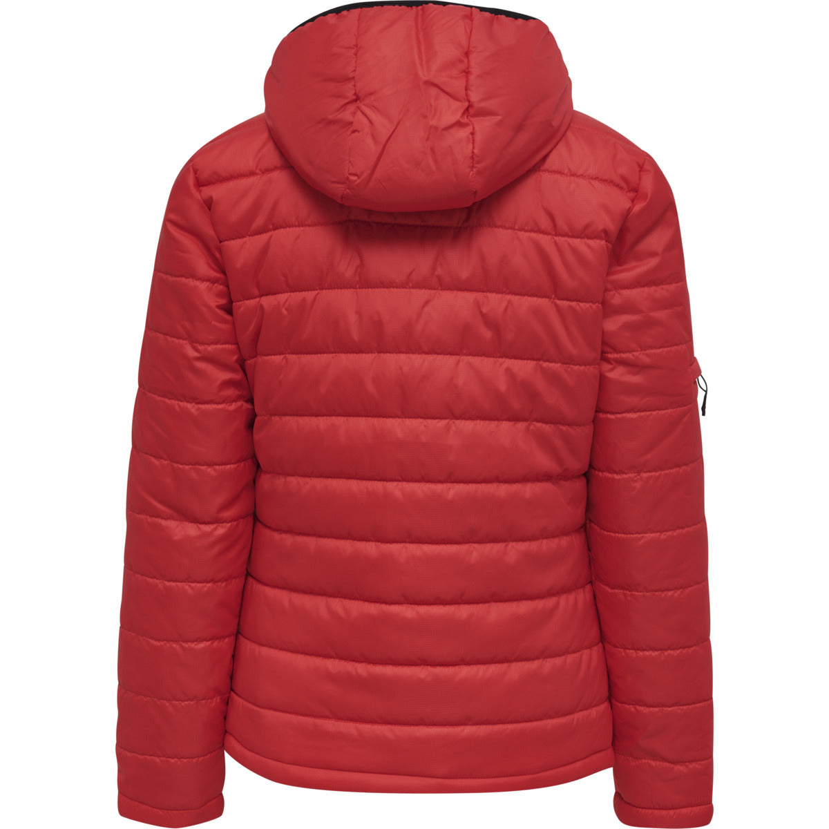 hmlNORTH QUILTED HOOD JACKET WOMAN TRUE RED