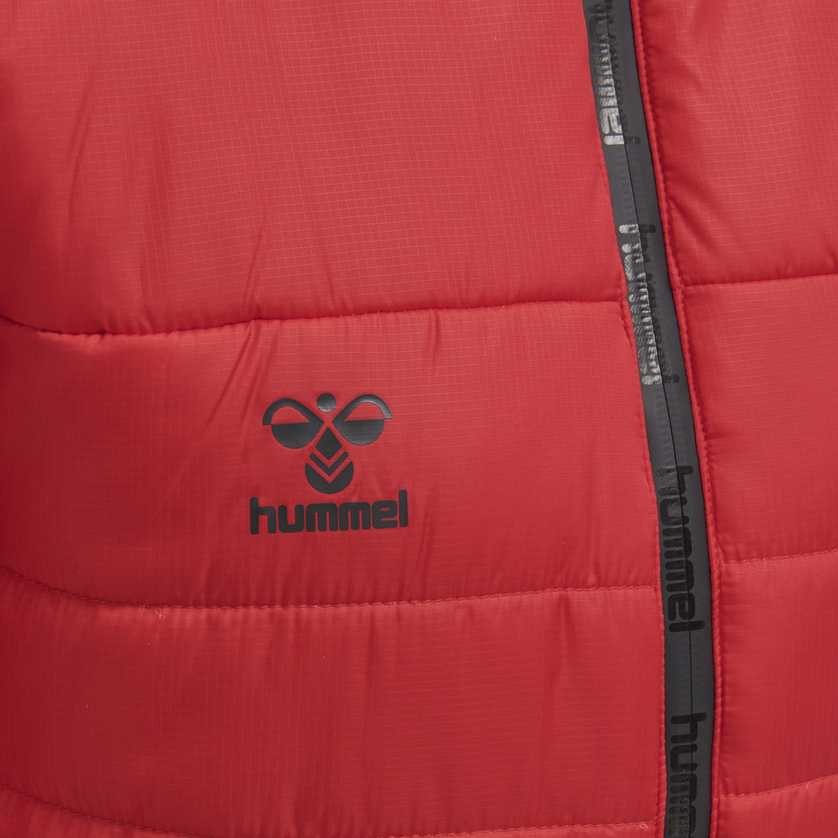 hmlNORTH QUILTED HOOD JACKET WOMAN TRUE RED
