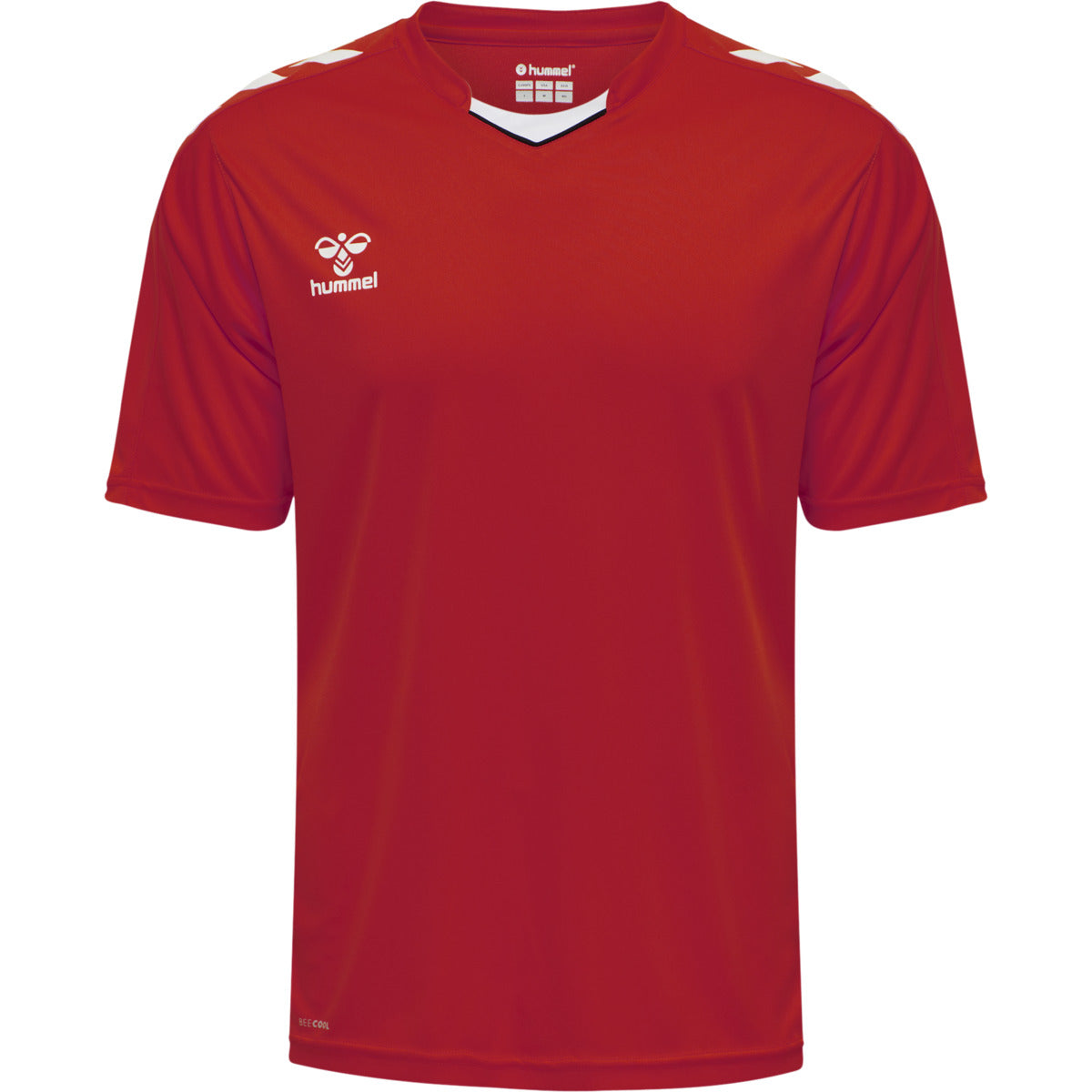 hmlCORE XK POLY JERSEY S/S TRUE RED
