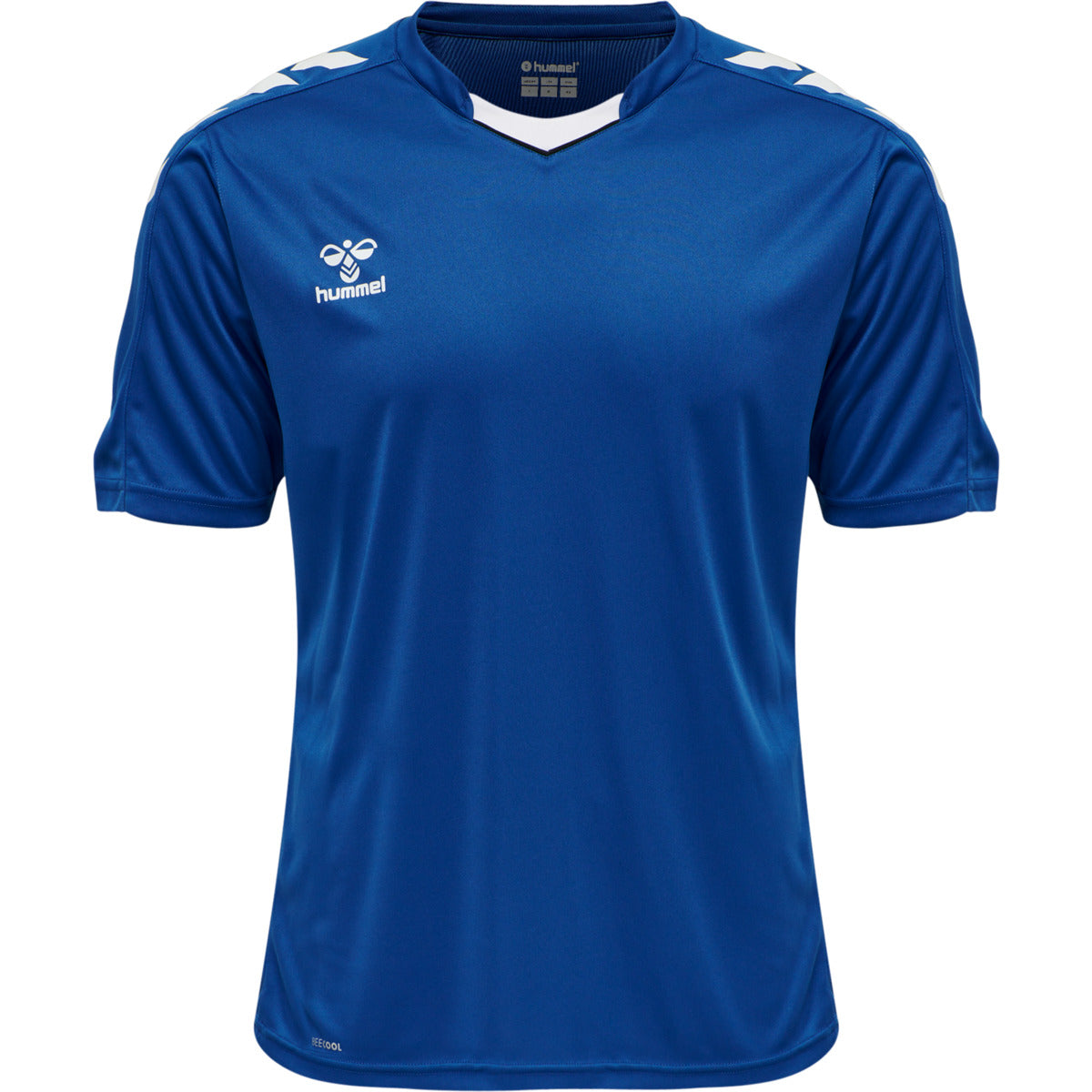 hmlCORE XK POLY JERSEY S/S TRUE BLUE