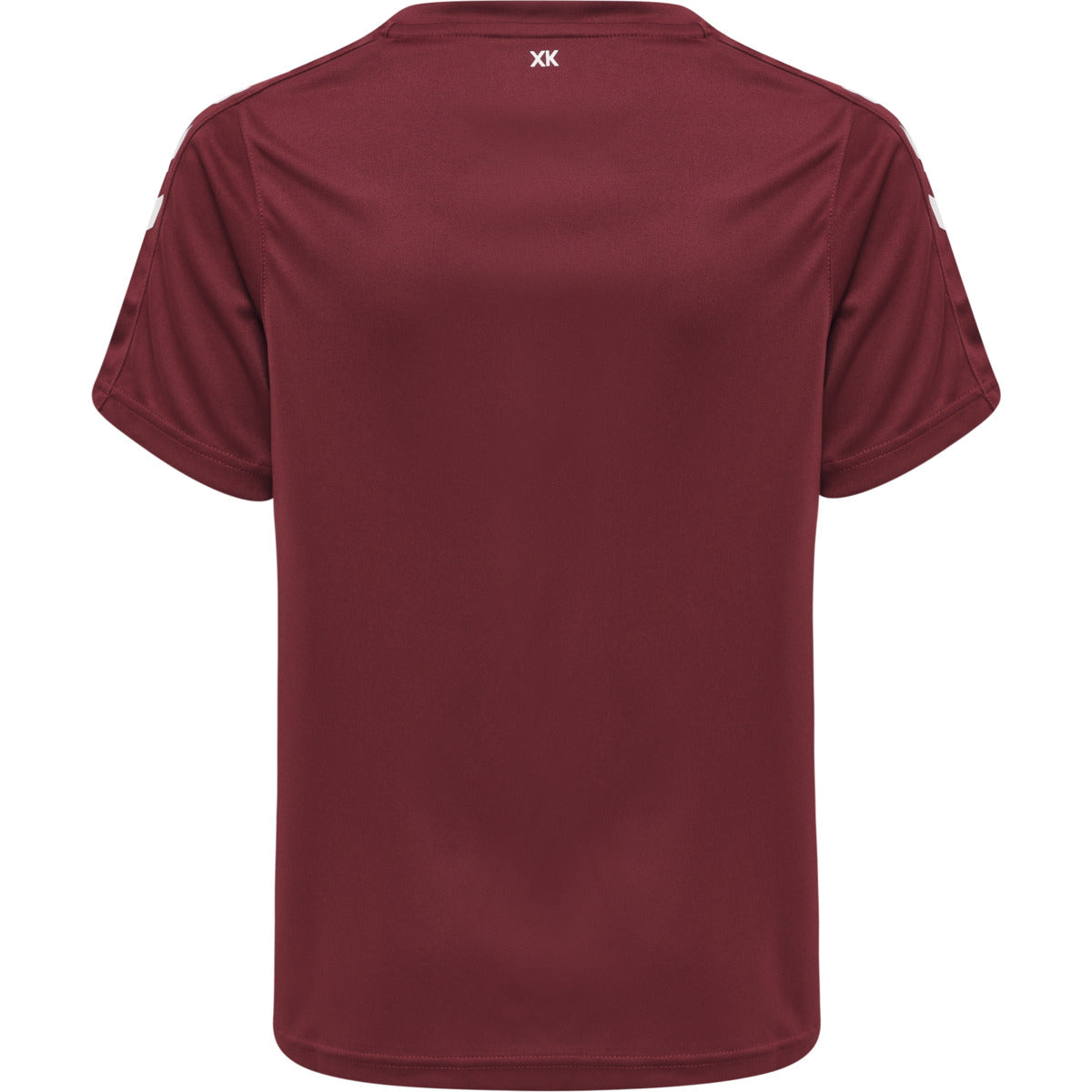hmlCORE XK POLY JERSEY S/S KIDS MAROON