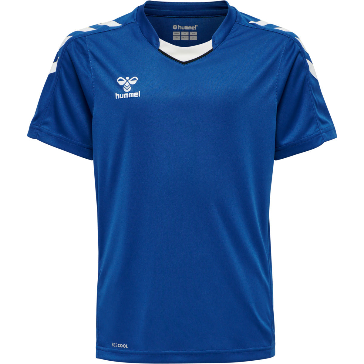 hmlCORE XK POLY JERSEY S/S KIDS TRUE BLUE