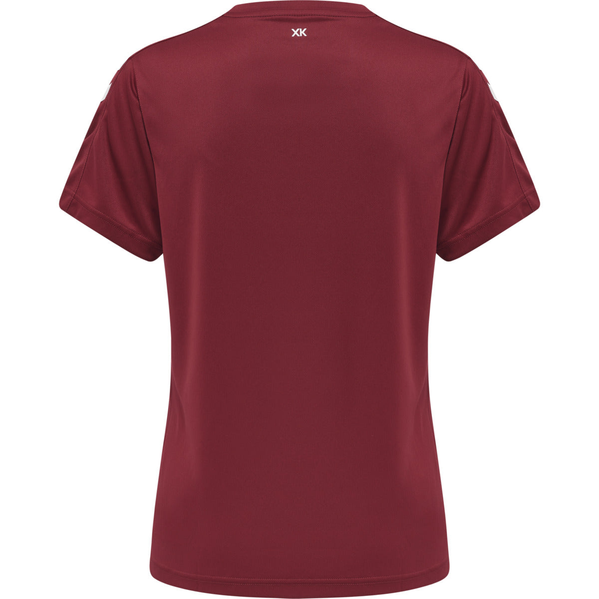 hmlCORE XK POLY JERSEY S/S WOMAN MAROON