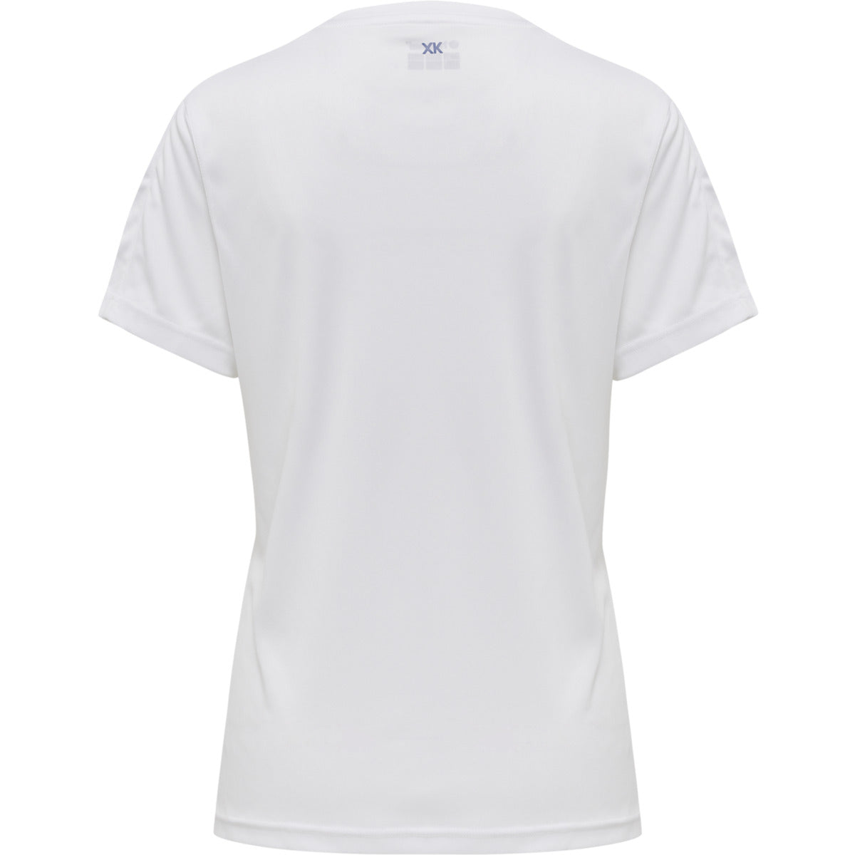 hmlCORE XK POLY JERSEY S/S WOMAN WHITE/TRUE BLUE