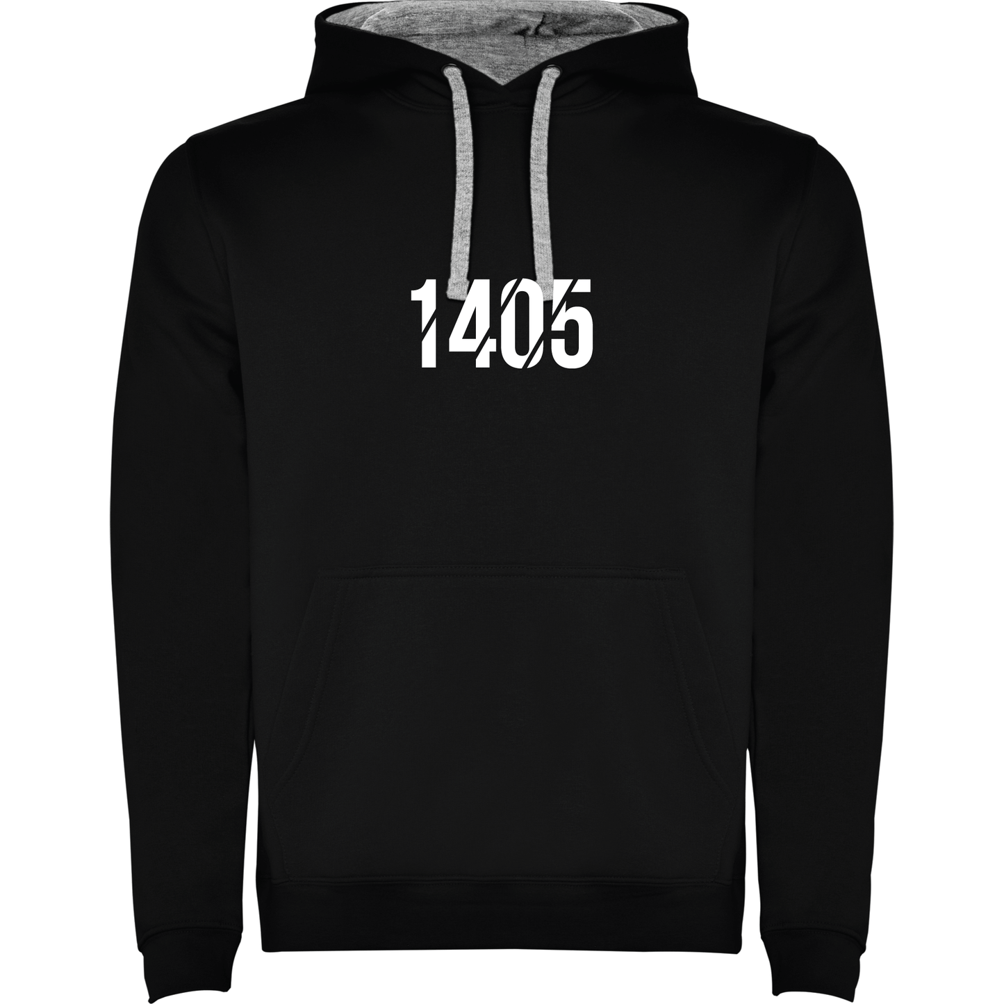 Langhus 1405 Hettegenser Sort