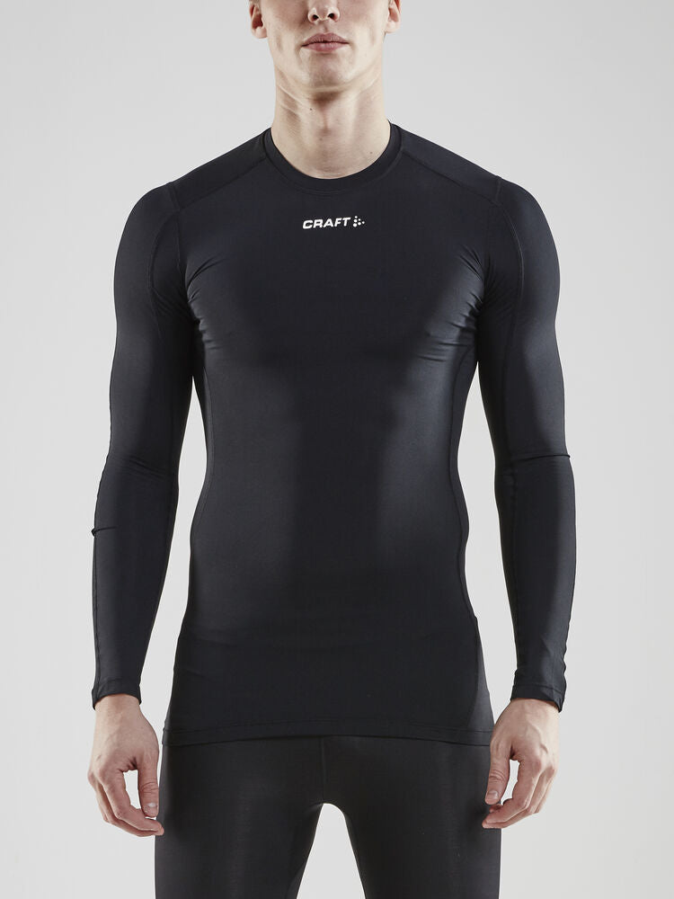 Ability Compression Long Sleeve Jr Black