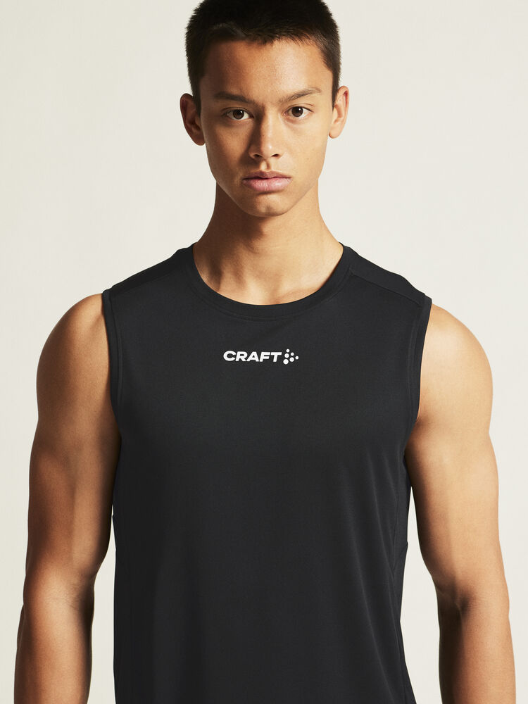 Rush 2.0 Singlet M Black
