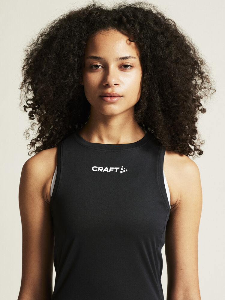Rush 2.0 Singlet W Black