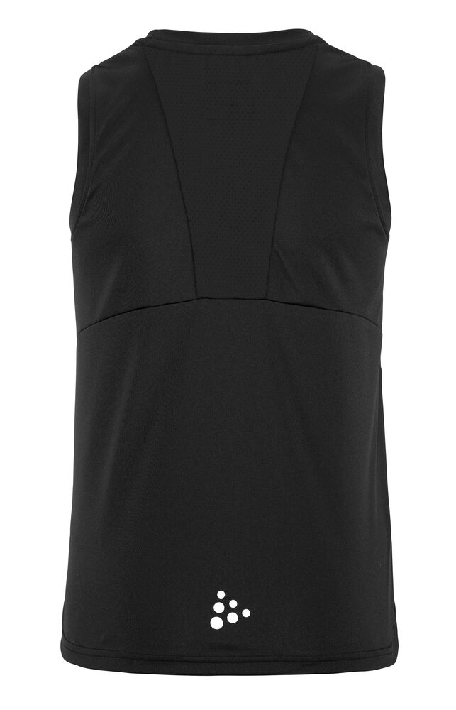 Rush 2.0 Singlet Jr Black