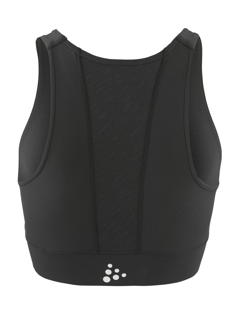 Rush 2.0 Crop Top W Black