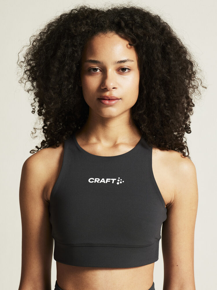 Rush 2.0 Crop Top W Black