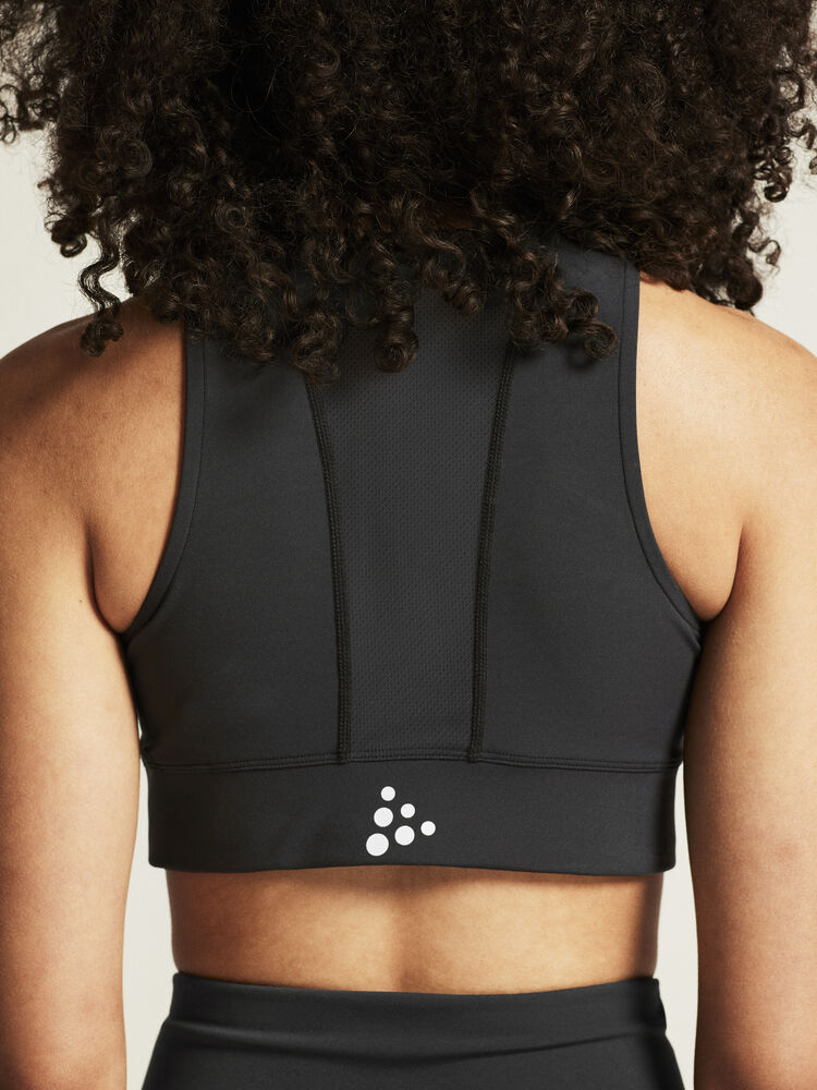 Rush 2.0 Crop Top W Black