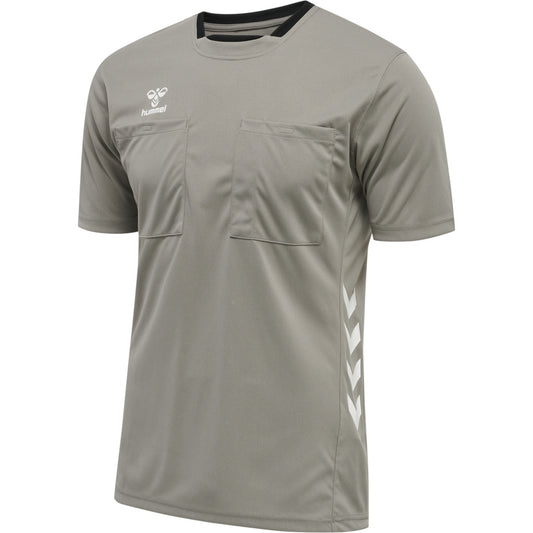 hmlREFEREE CHEVRON JERSEY S/S STEEPLE GRAY