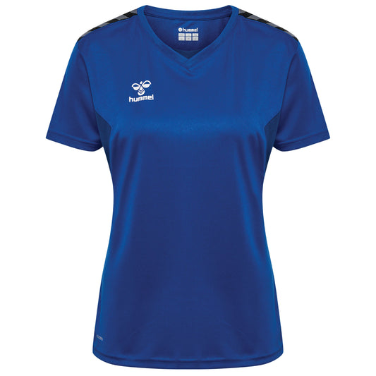 hmlAUTHENTIC PL JERSEY S/S WOMAN TRUE BLUE