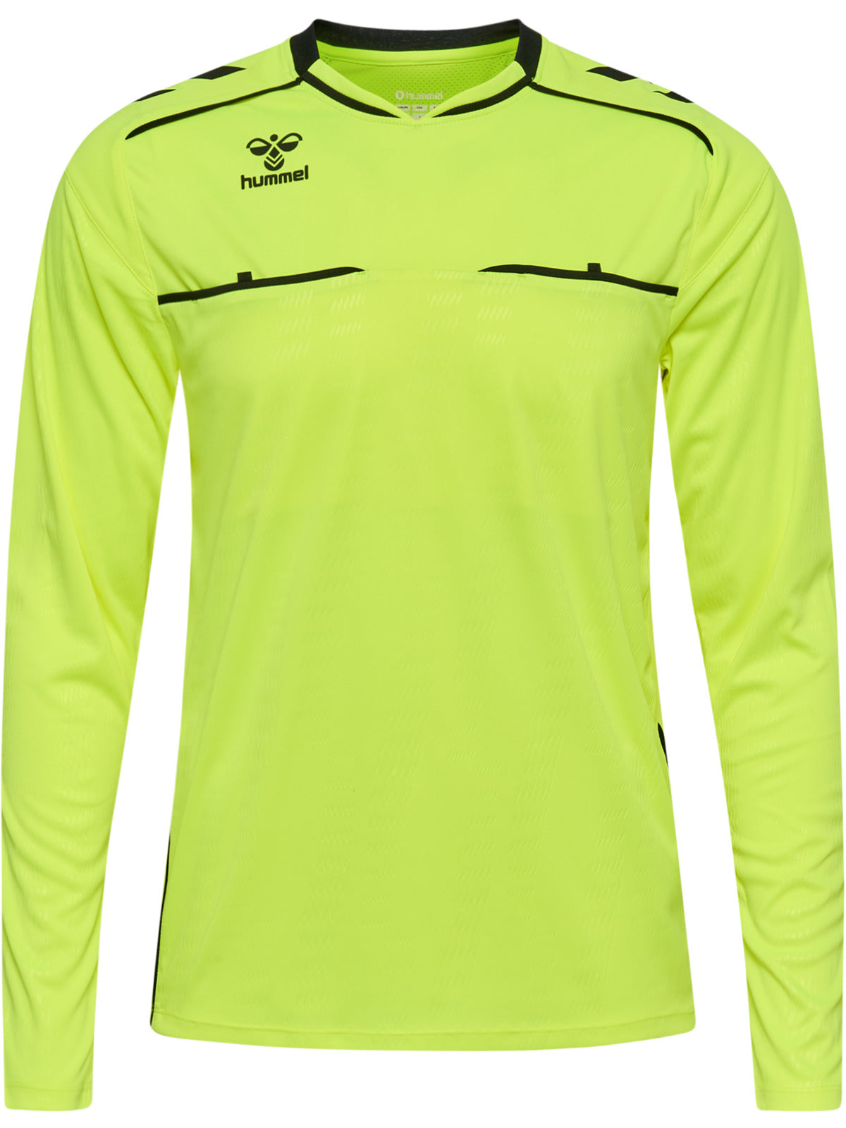 hmlREFEREE JERSEY L/S NEON YELLOW