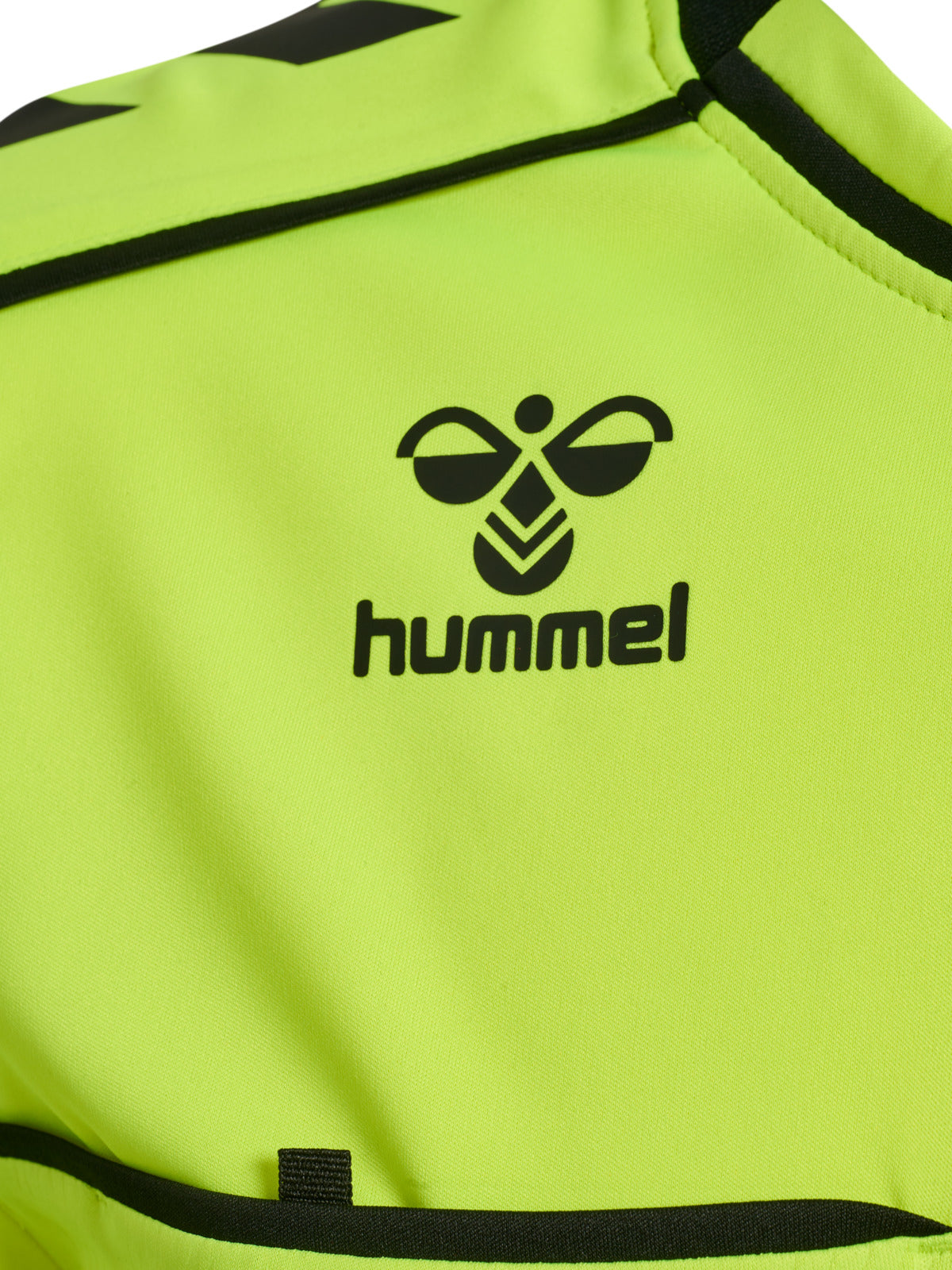 hmlREFEREE JERSEY L/S NEON YELLOW