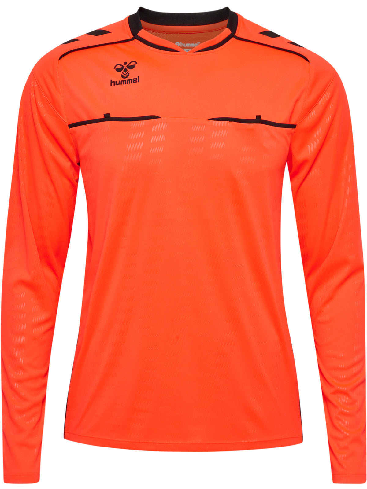 hmlREFEREE JERSEY L/S NEON ORANGE