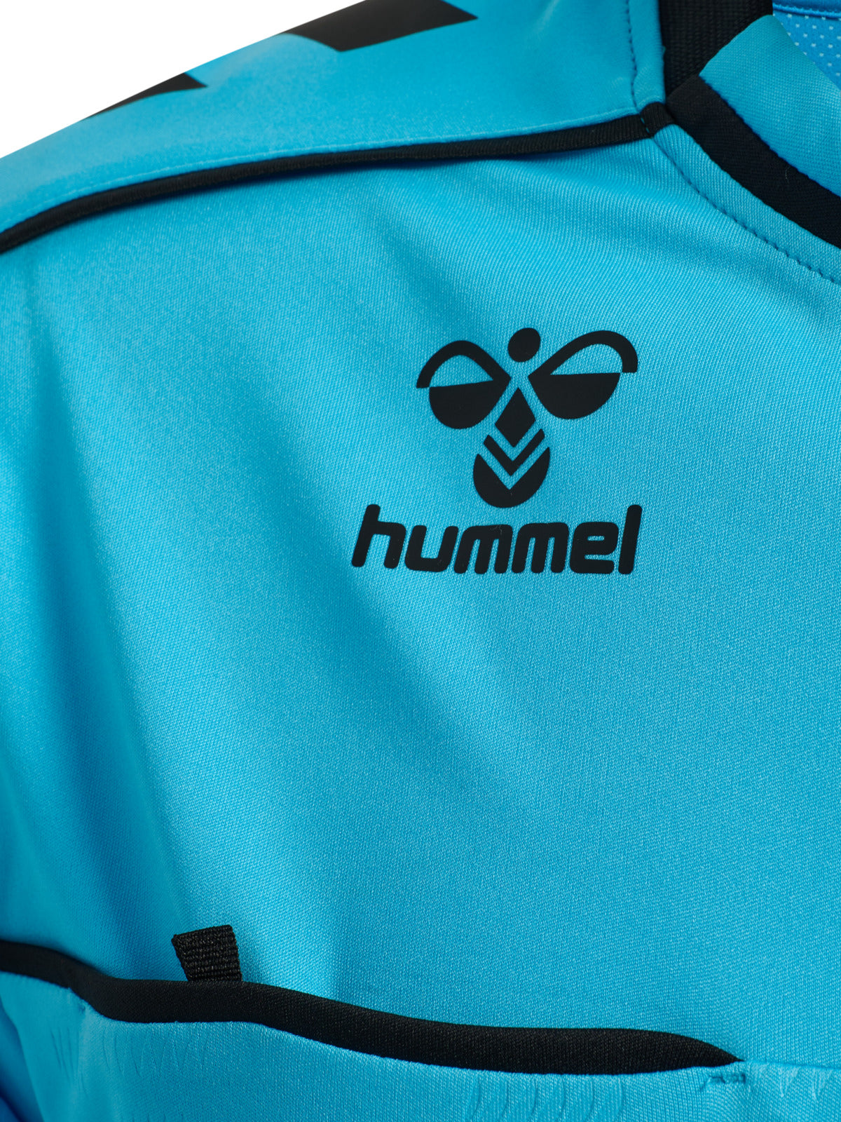 hmlREFEREE JERSEY L/S NEON BLUE