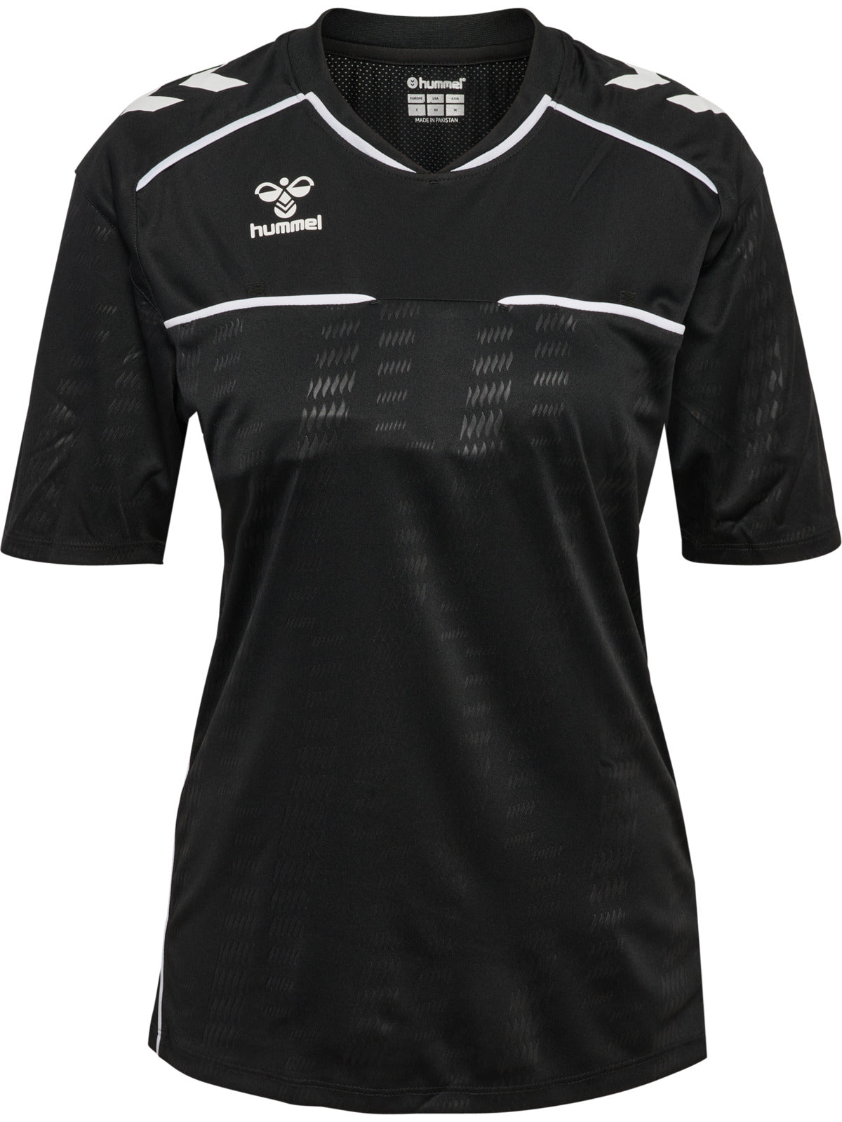 hmlREFEREE JERSEY S/S WOMAN BLACK