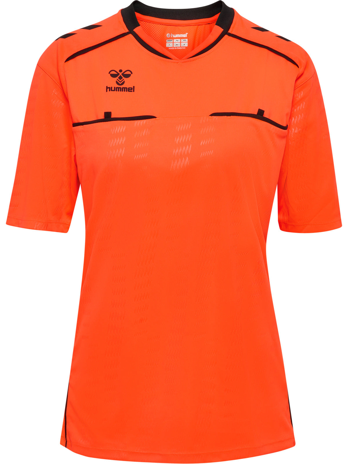 hmlREFEREE JERSEY S/S WOMAN NEON ORANGE
