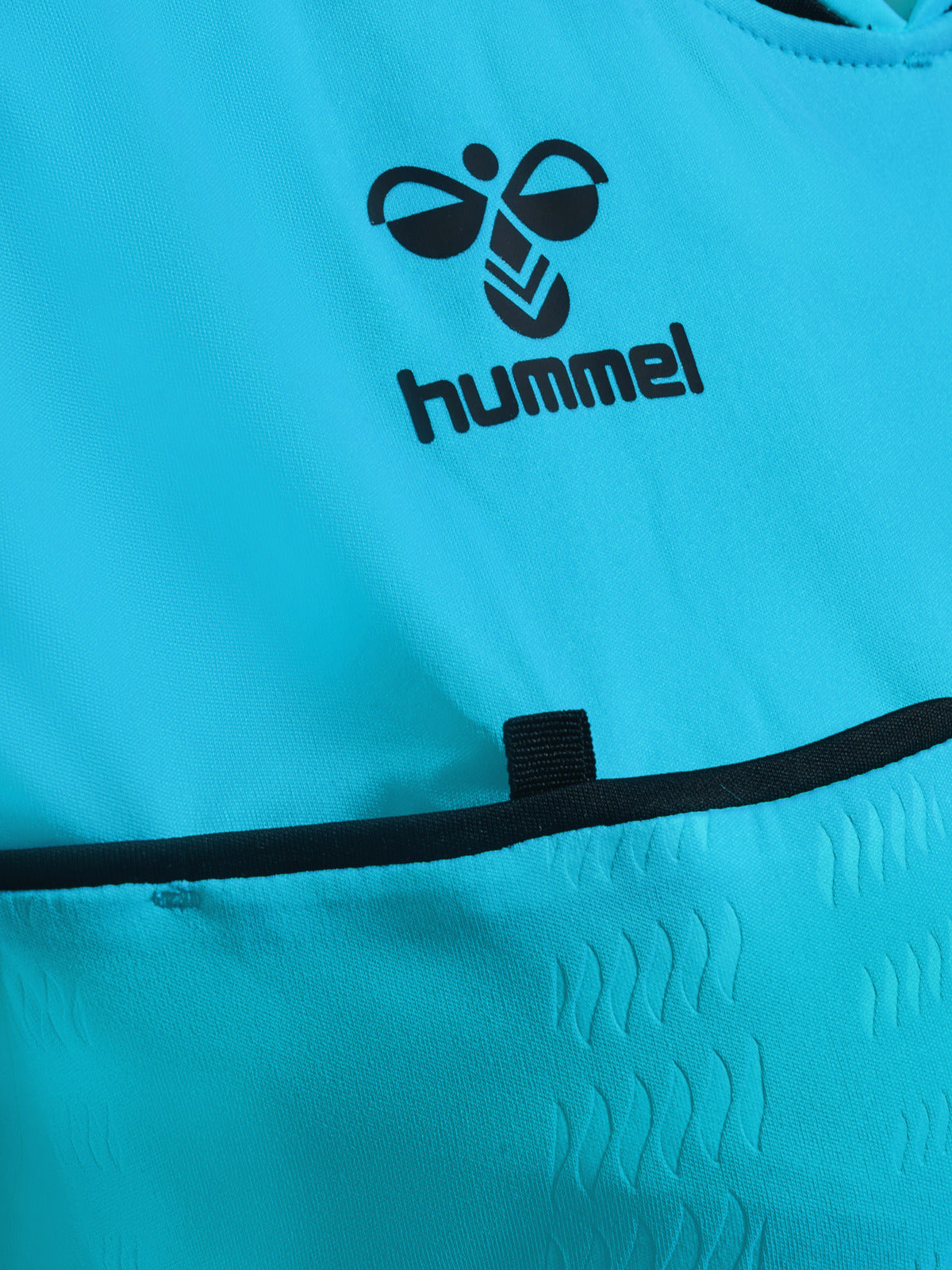 hmlREFEREE JERSEY S/S WOMAN NEON BLUE