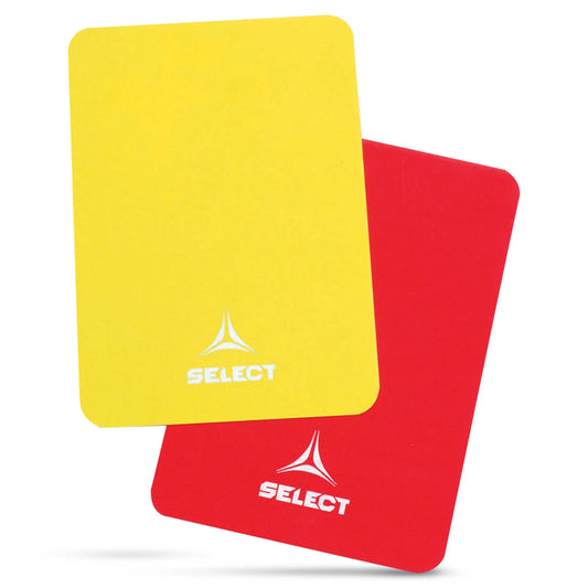 Referee cards red/yellow